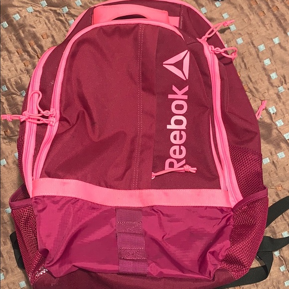 Pink Reebok Backpack - Picture 3 of 3